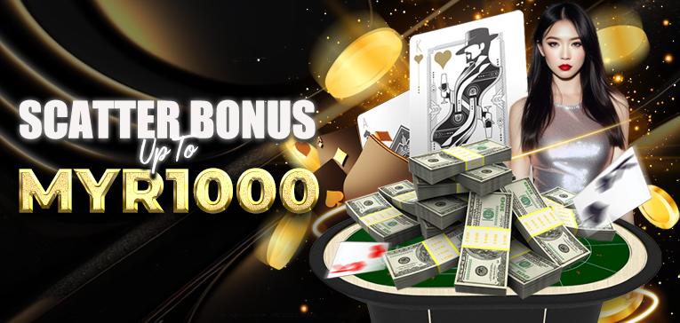 Scatter bonus up to MYR1000 by MGMCITY88