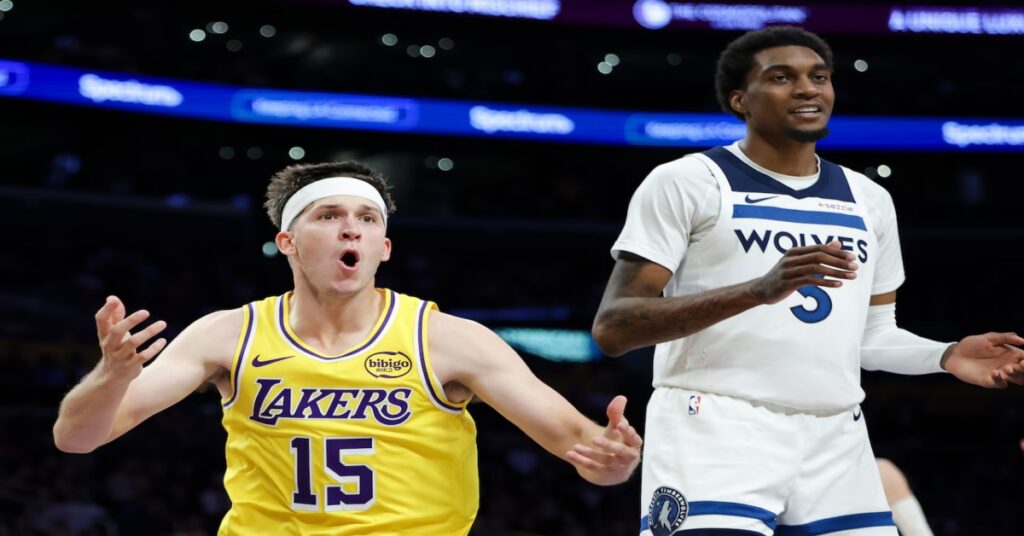 Lakers vs Timberwolves match player stats by IGL
