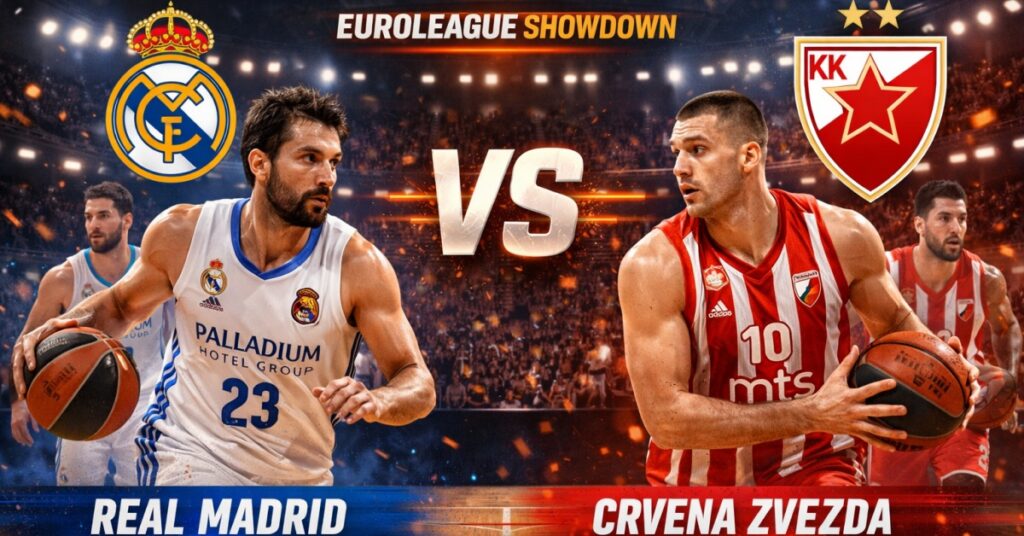Real Madrid vs Crvena zvezda EuroLeague prediction and best betting odds