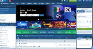 1xbet Homepage