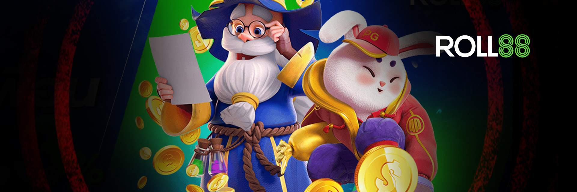 Roll88 desktop banner